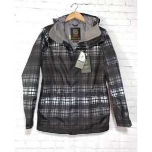 Burton Dry ride The White Collection Snowboard Ski Jacket Mens Size Small NWOT